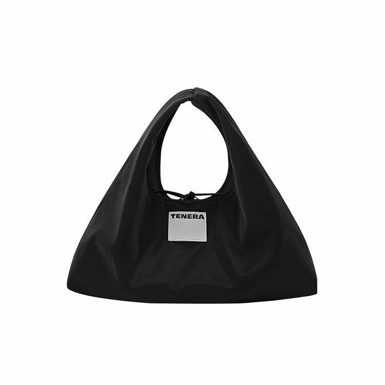 (Black Velvet)Classic Hobo Bag - TENERA Velvet Collection Portable Travel