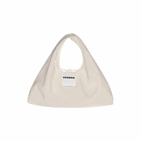 (Ivory Velvet)Classic Hobo Bag - TENERA Velvet Collection outdoor durability