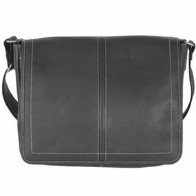 Acadia Leather Laptop Messenger Bag Functional utility Modern Companion