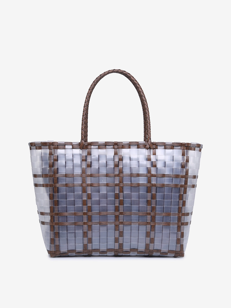 Alexandria Plastic Tote Polished Finish