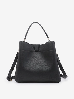Tati Vegan Satchel Elegant Outfit