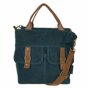 Comfortable to wear for extended periods without discomfort Versatile Daily Fashion Amber Crossbody Premier: Deep Teal Waxed Canvas