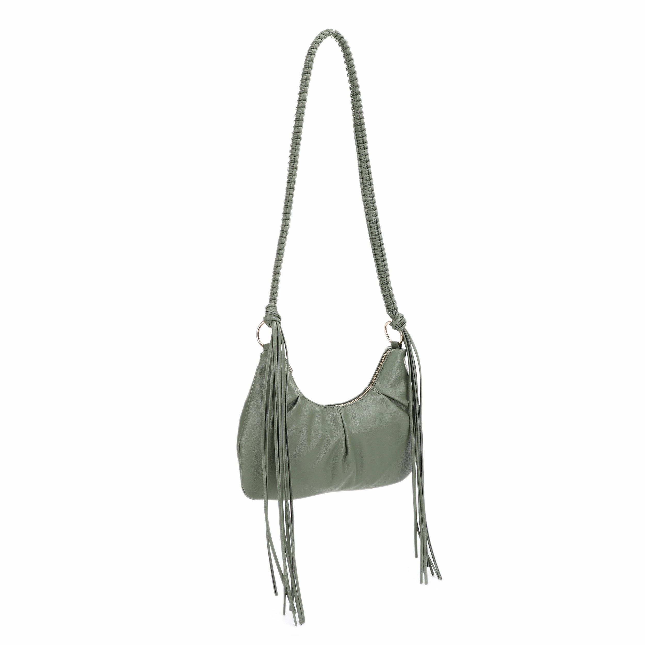 Andrea Crescent Tassel Crossbody Lightweight Journey
