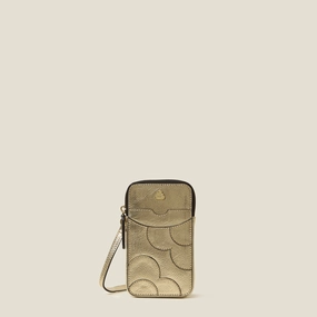 Effortless Style Outdoor Gear Essential Ariel Phone Case - Spot Flower Gold