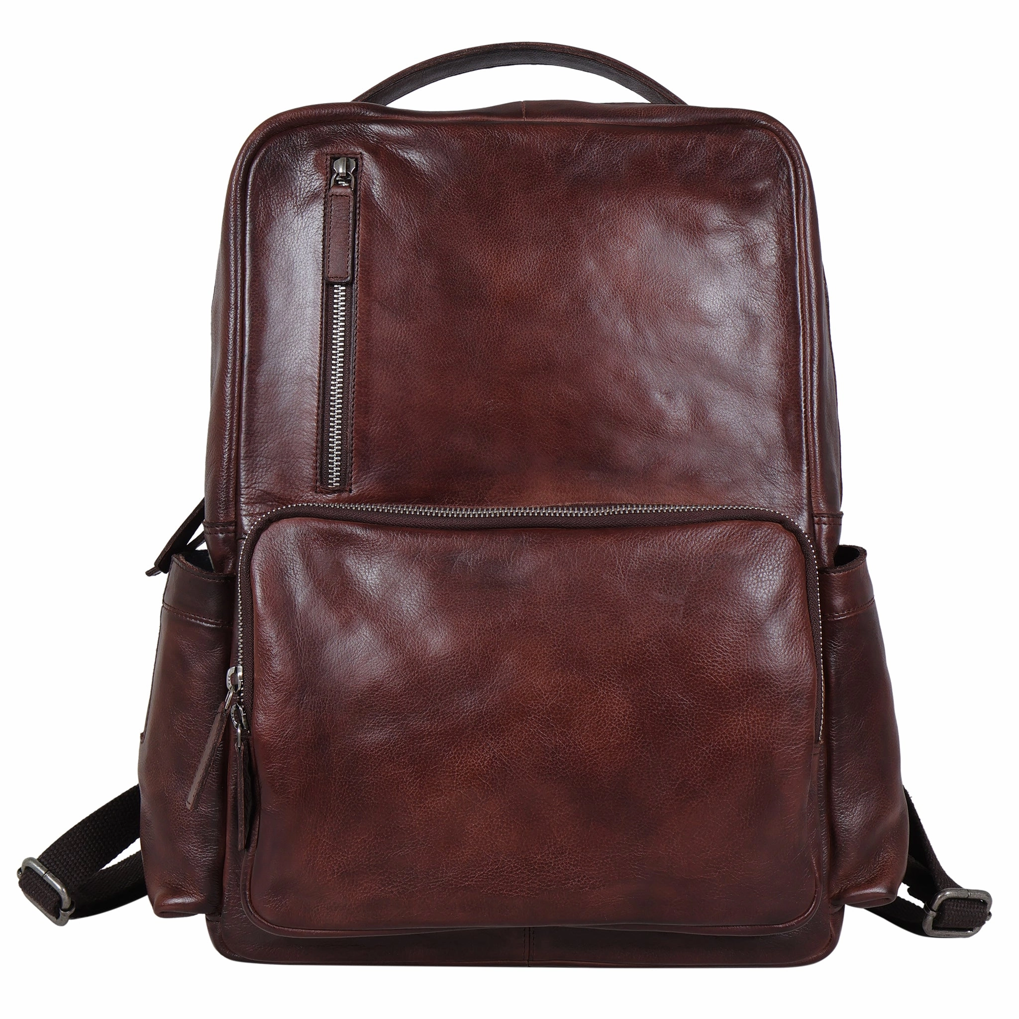 Everyday Practicality Compact Companion Atlas Leather Backpack