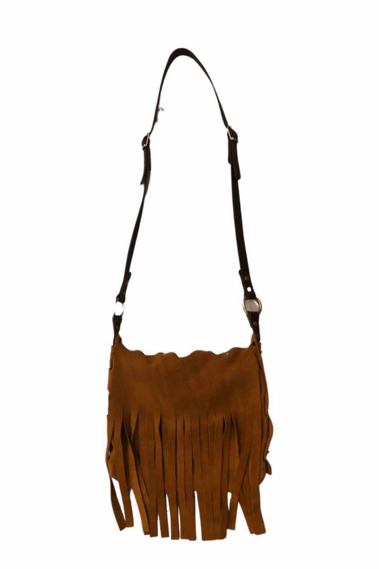 Sleek Utility B10 FRINGE SHOULDER BAG