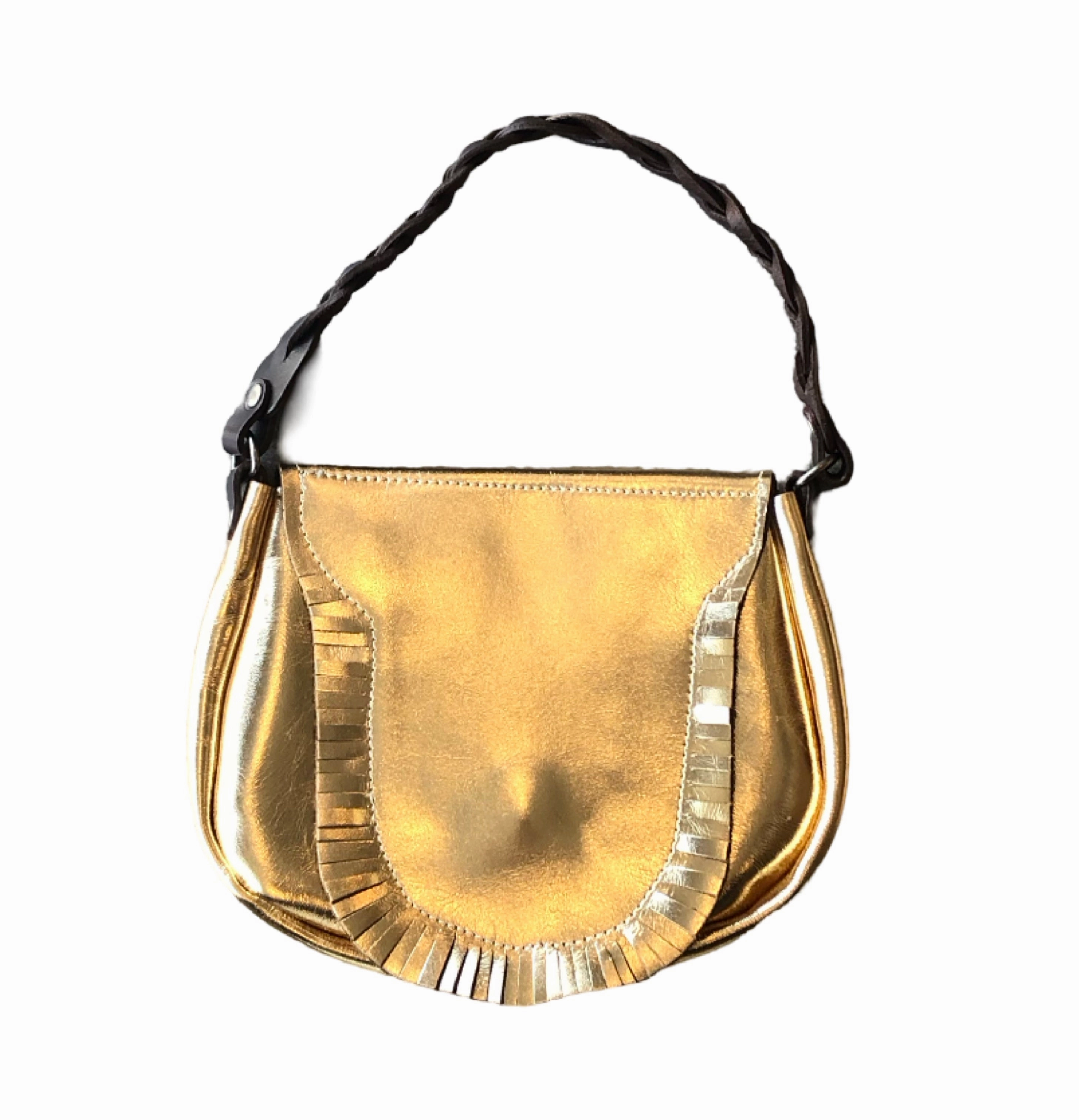 B17 fringe saddle bag Compact accessory