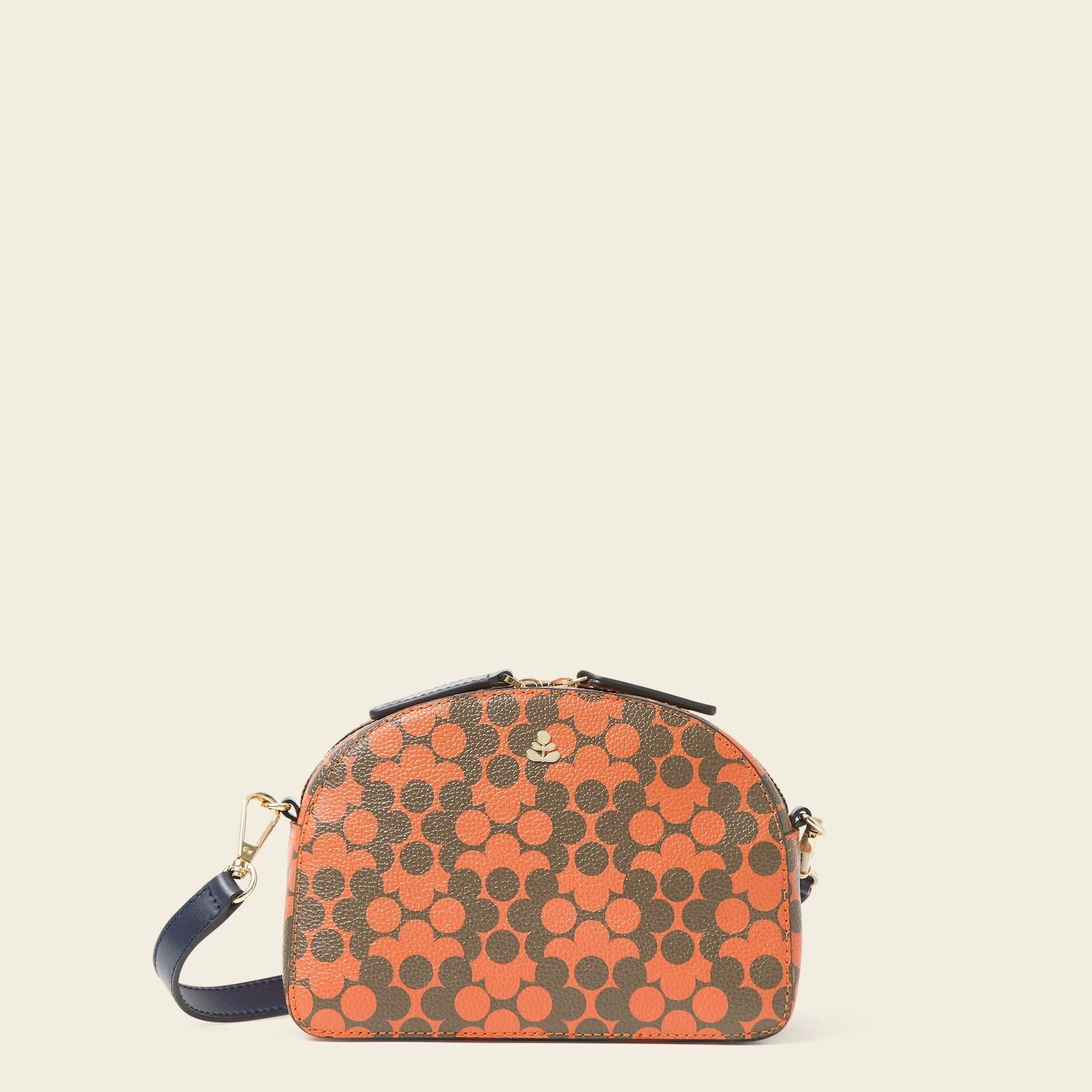 Trendy Look Babaluna Crossbody - Tomato Puzzle Flower