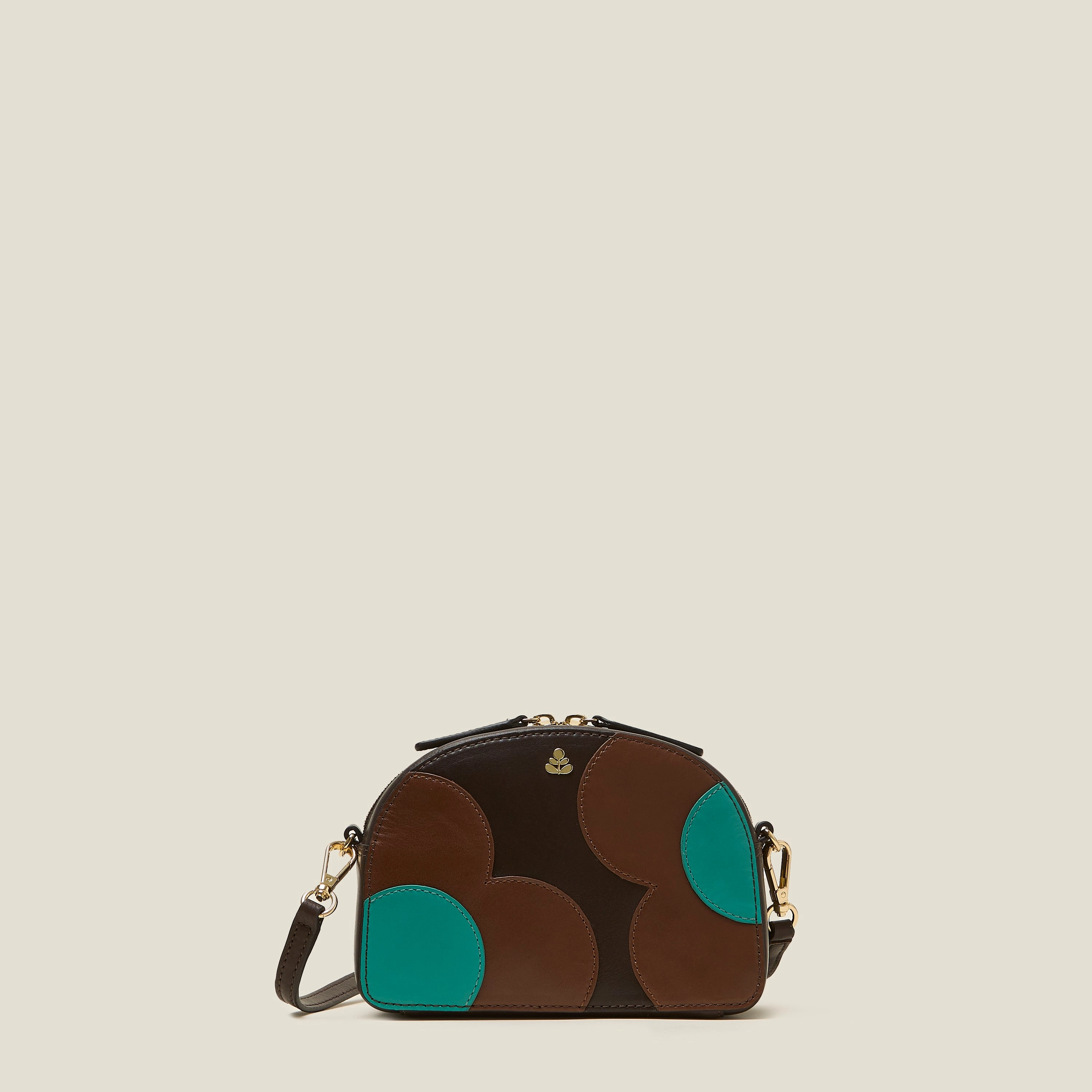Babaluna Crossbody - Spot Flower Walnut Everyday Functionality Street Lifestyle