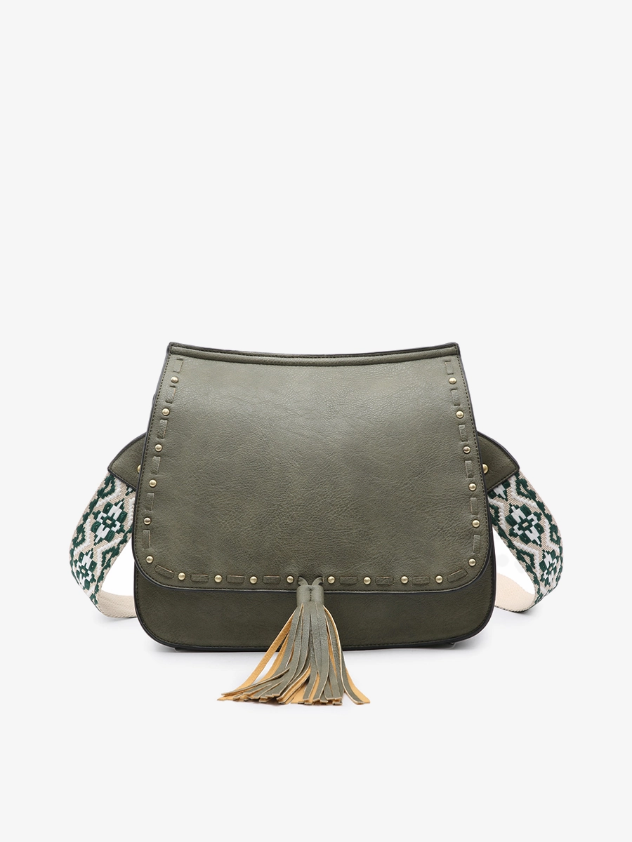 Sophisticated Detail Stylish Fashion Bailey Vegan Crossbody