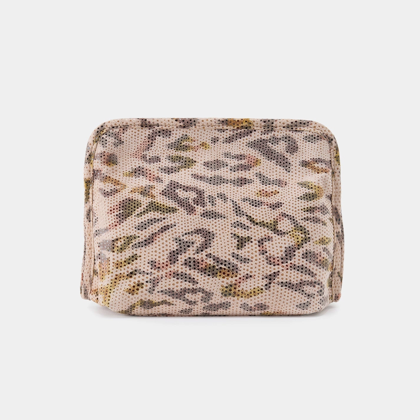 Work Necessity Beauty Cosmetic Pouch In Printed Leather - Summer Safari Multi Function