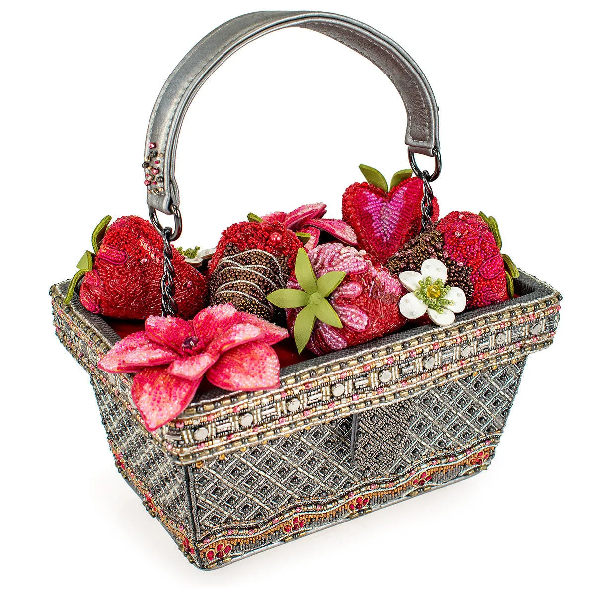 Berry Beautiful Top Handle Bag Easy Clean