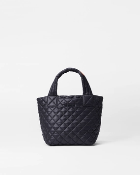 Black Mini Metro Tote Deluxe Effortless Style Urban Outfit