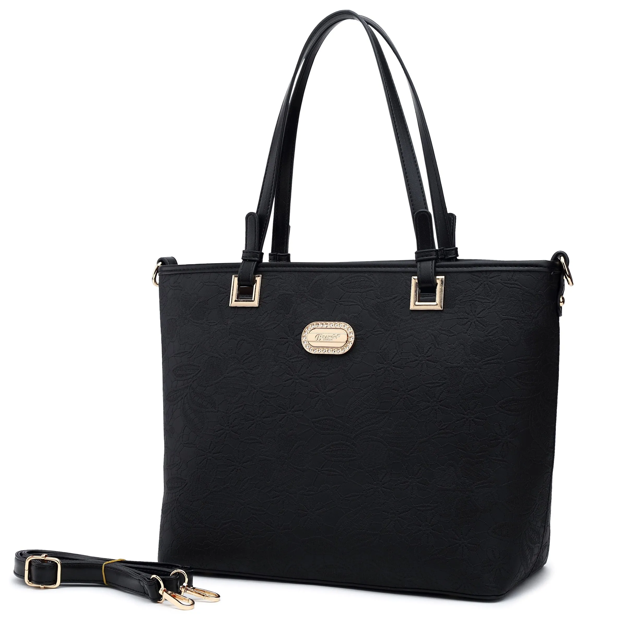 Blossoming Love Floral Tote Bag Timeless leather purse