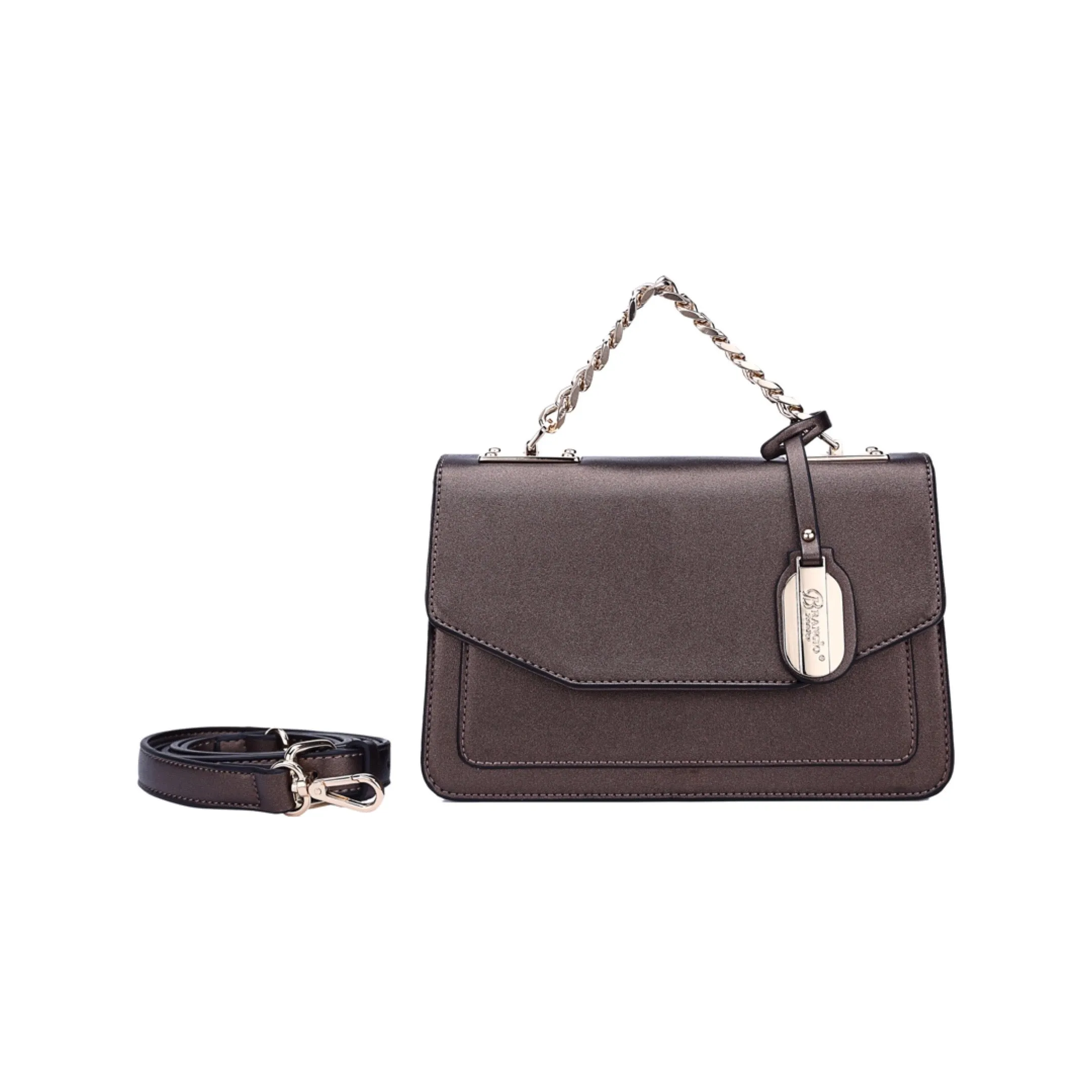 Vintage Inspired Not Sorry Vegan Leather Minimalist Crossbody Bag