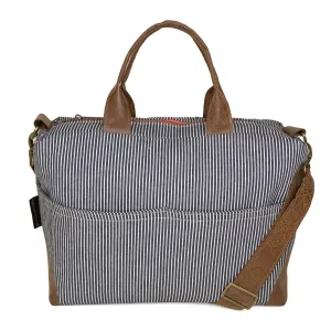 Poppi Premier Purse: Railroad Stripe Professional Ready Style Companion