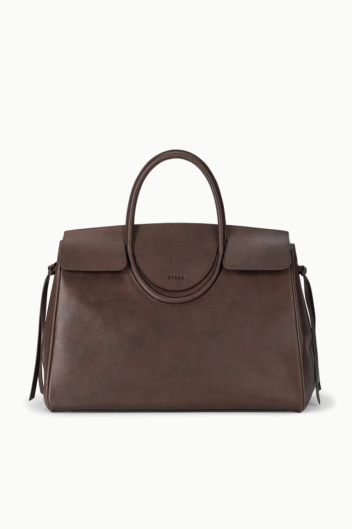 Small Accessory Minimal Feature LARGE MAUDE CARRYALL | ESPRESSO
