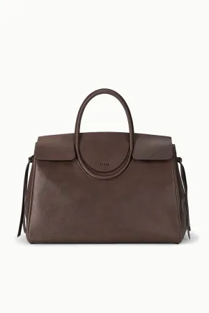 Small Accessory Minimal Feature LARGE MAUDE CARRYALL | ESPRESSO