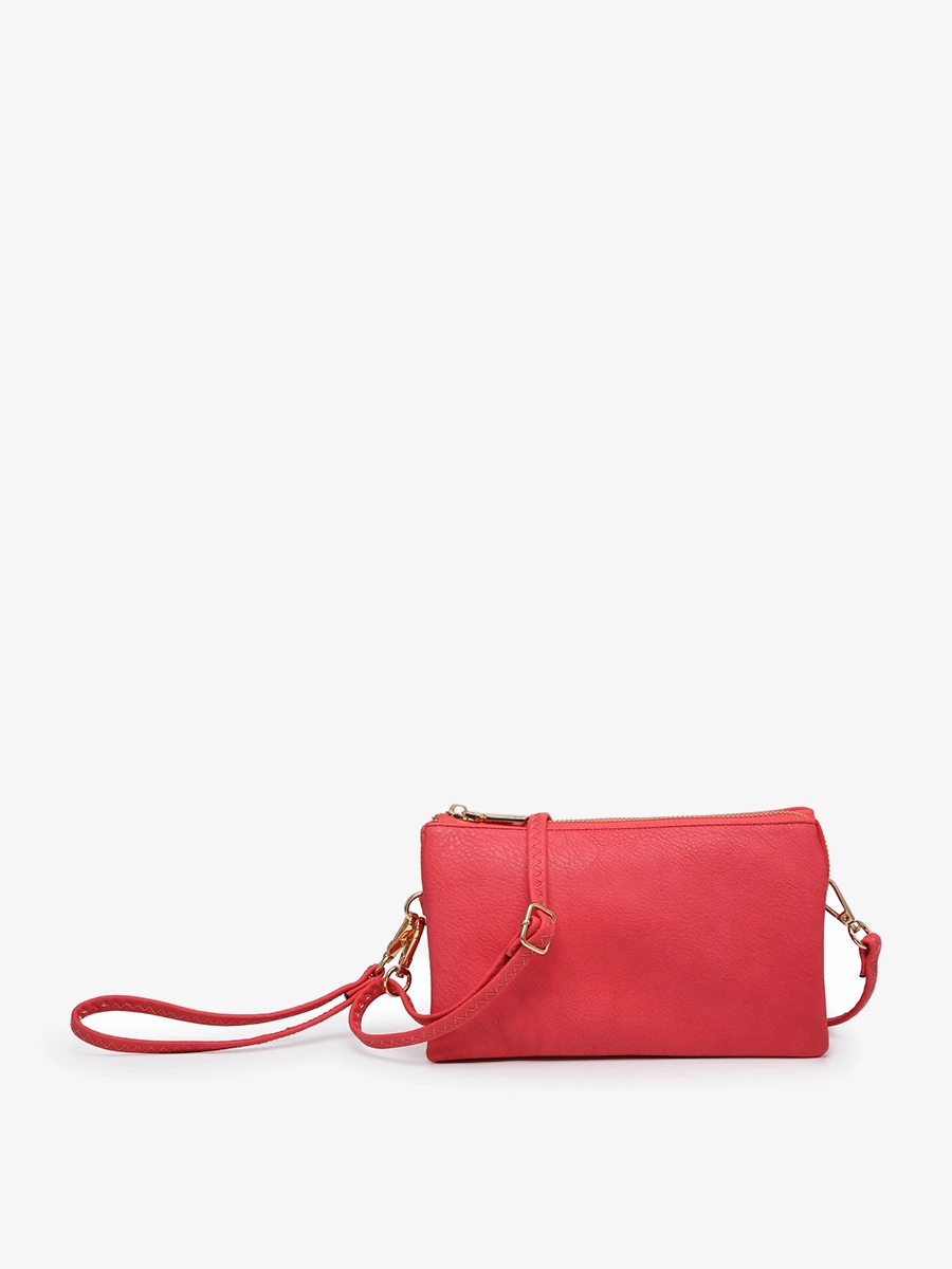 Riley Vegan Crossbody Glossy Finish Seasonal Trend