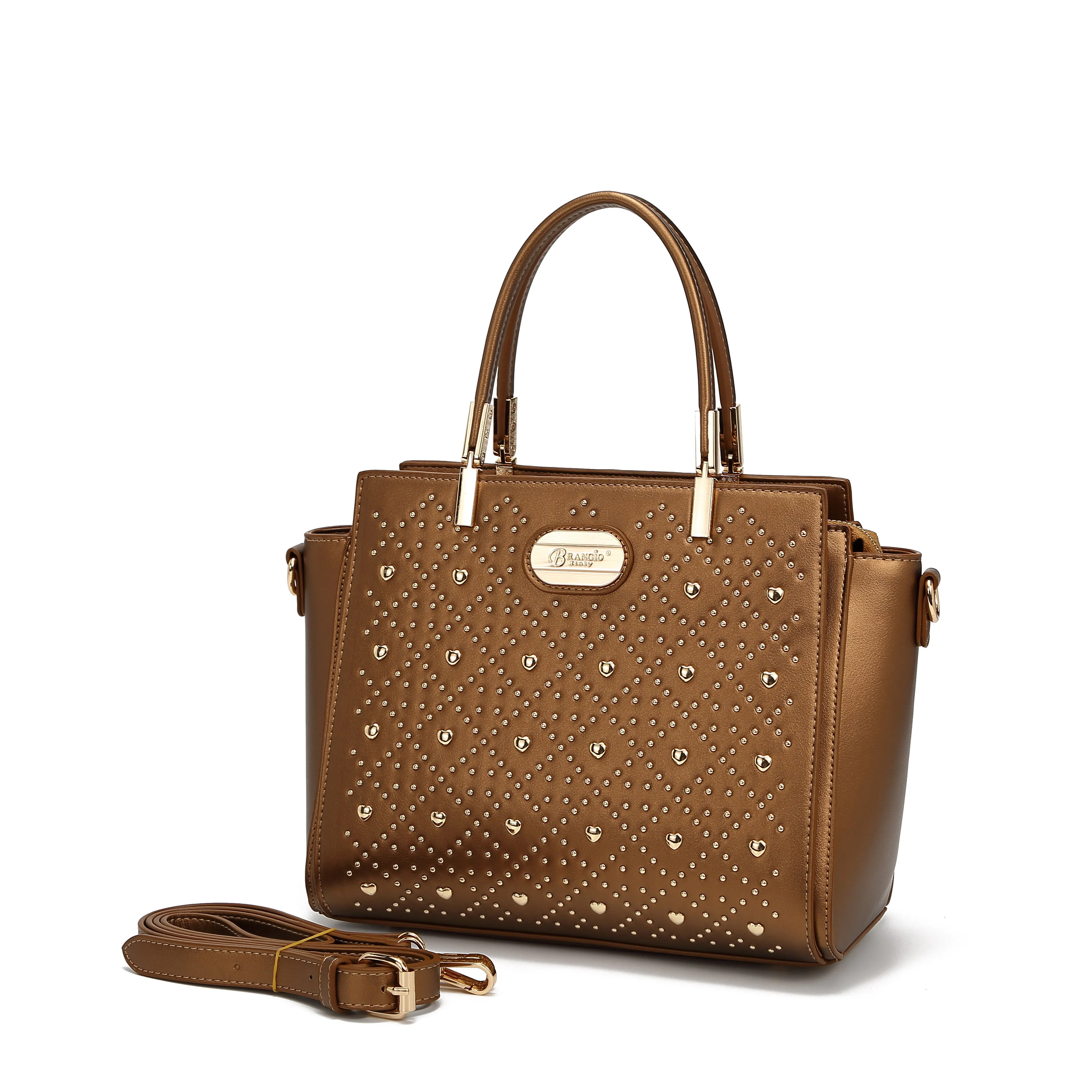 Minimal Construction Brangio Studded Elegance Wristlet Wallet