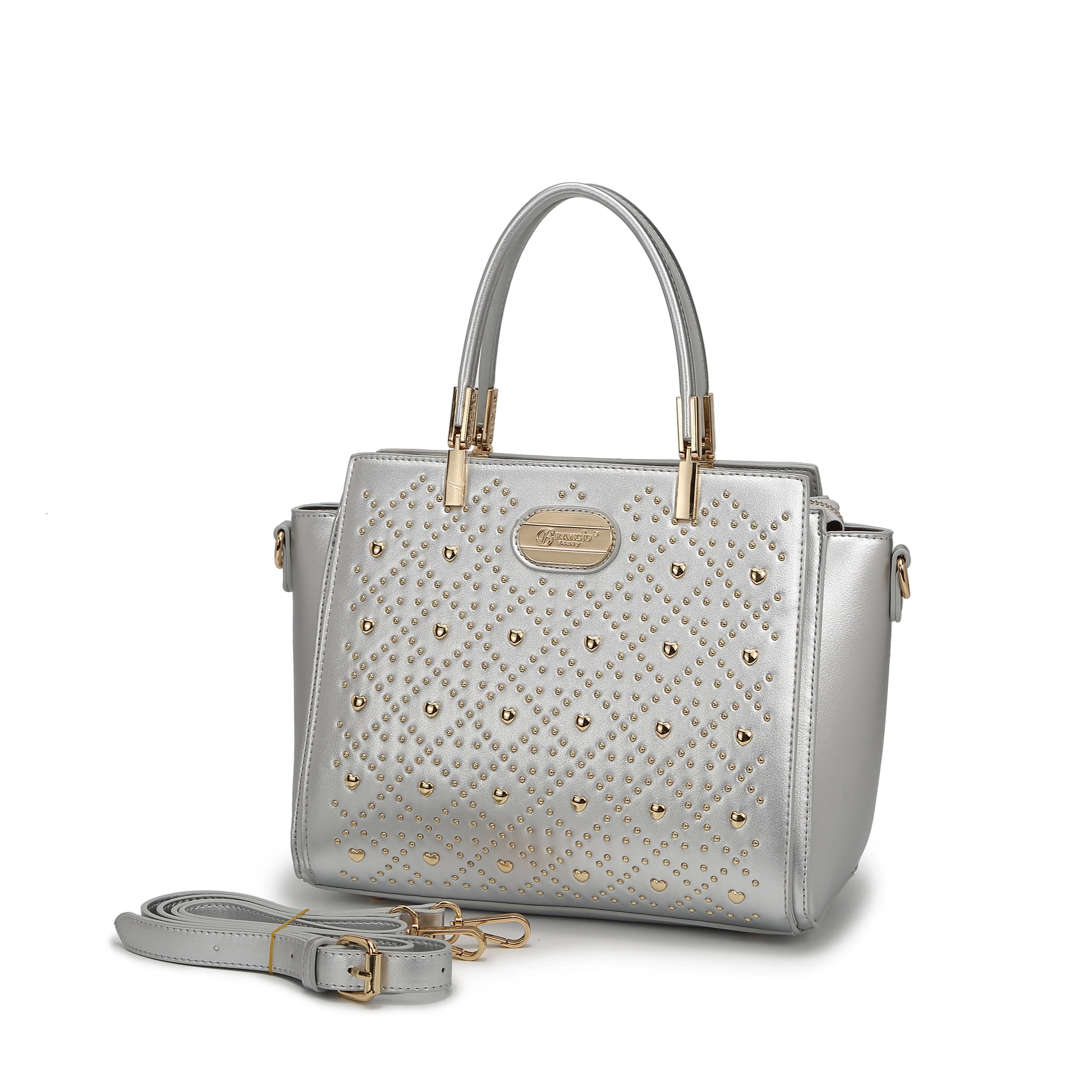 Classic office handbag Functional Vision Brangio Studded Elegance Wristlet Wallet