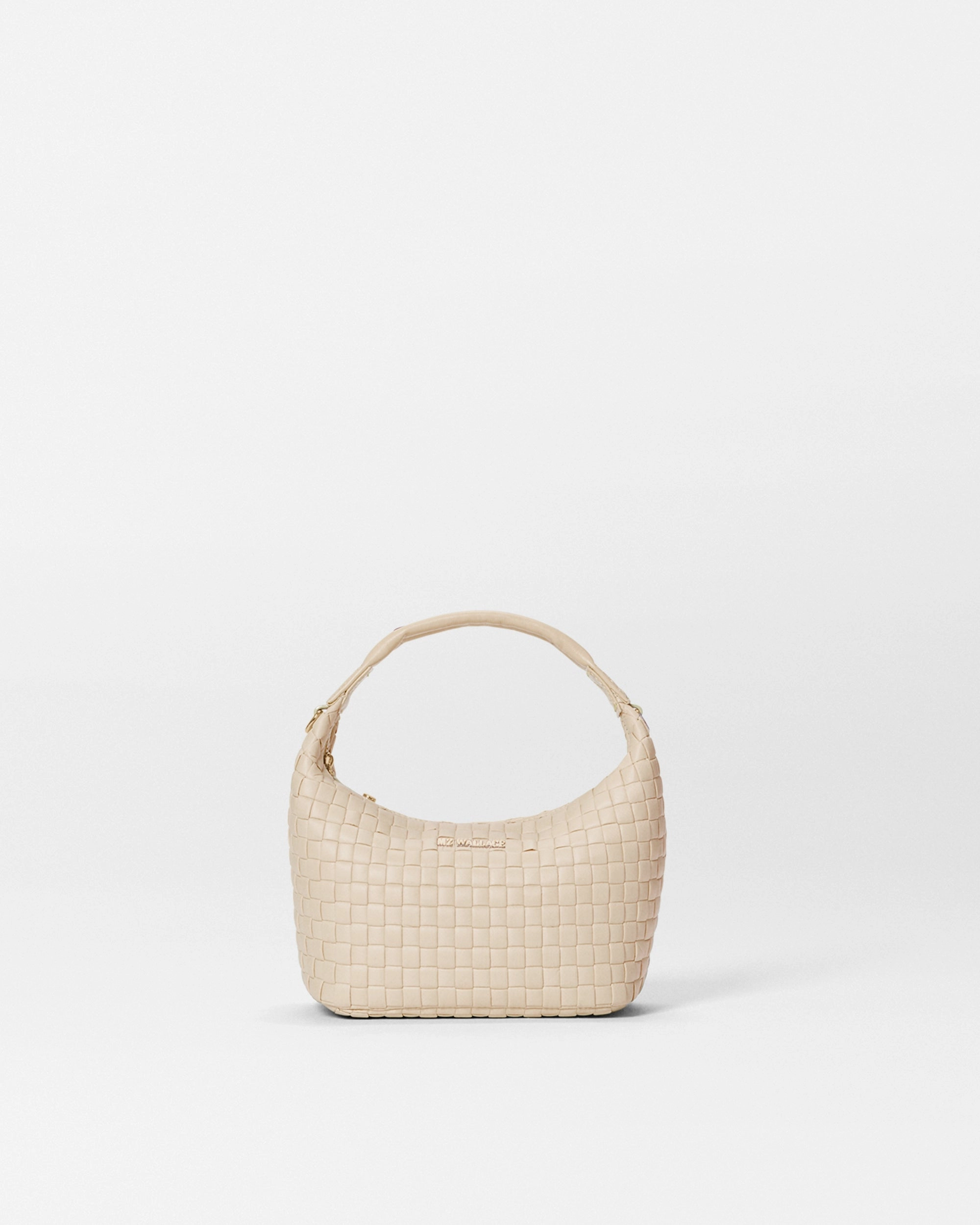 Street Look Buff Mini Woven Hobo