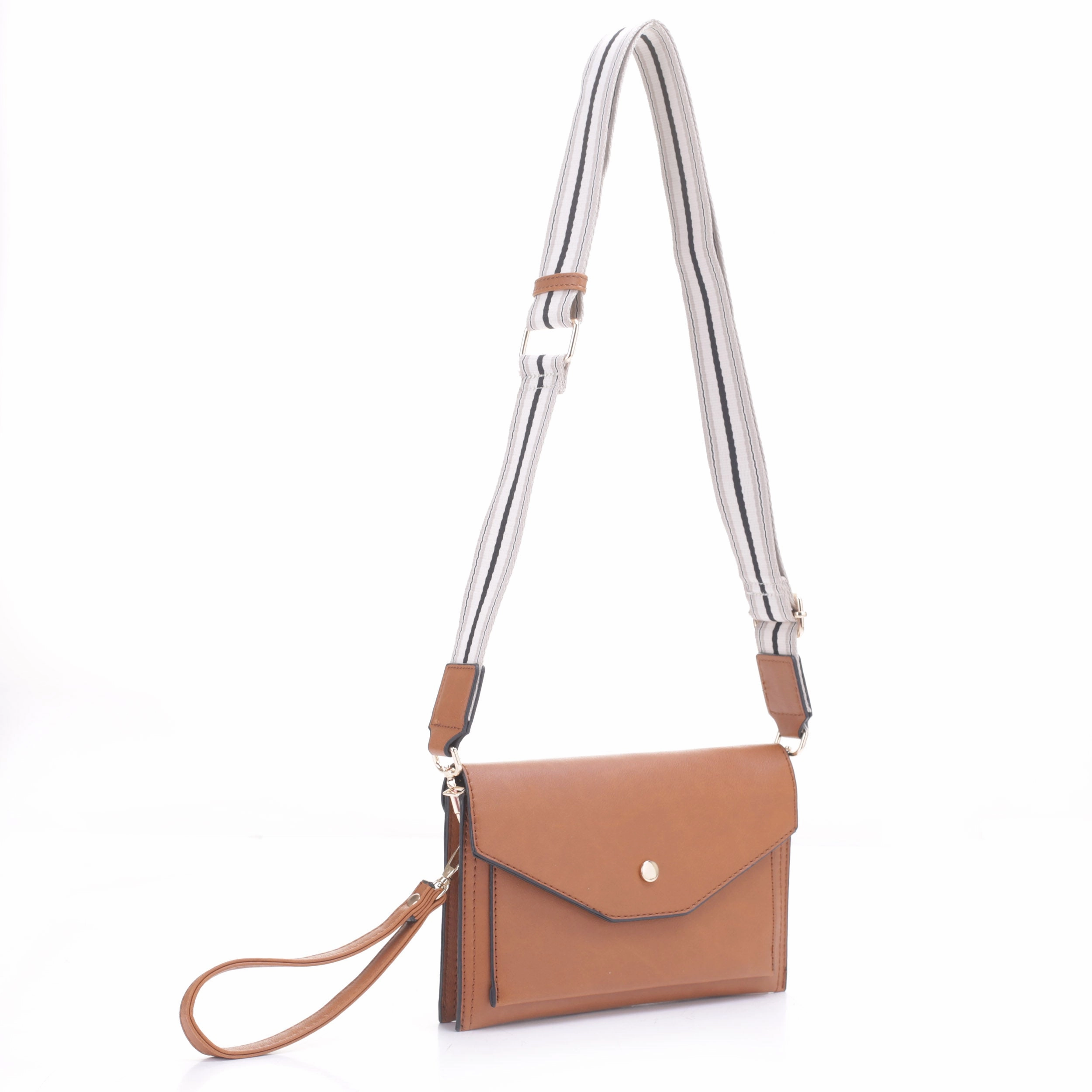 Cadenza Crossbody with Webbing Strap Work Lifestyle