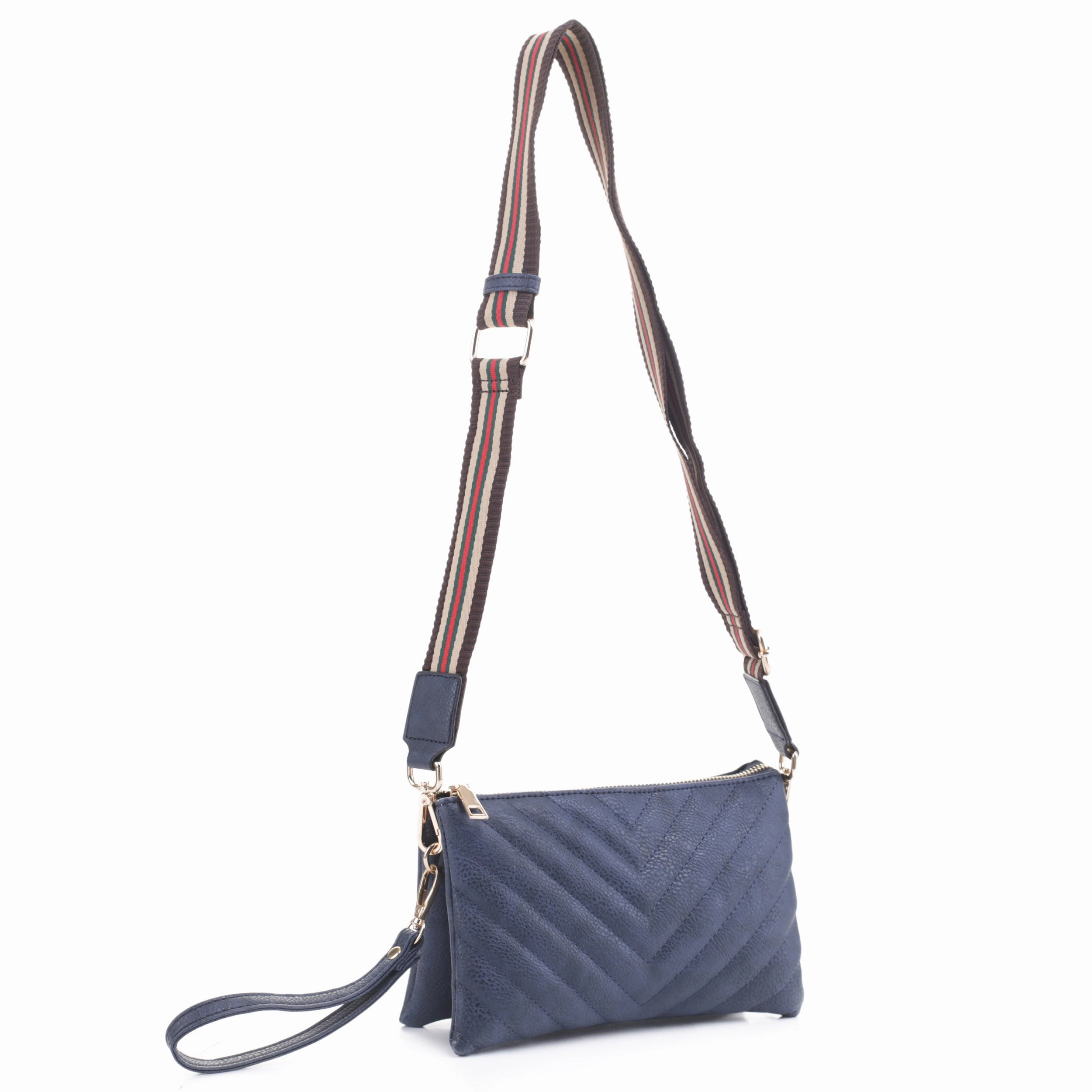 Callie Chevron Crossbody work commute
