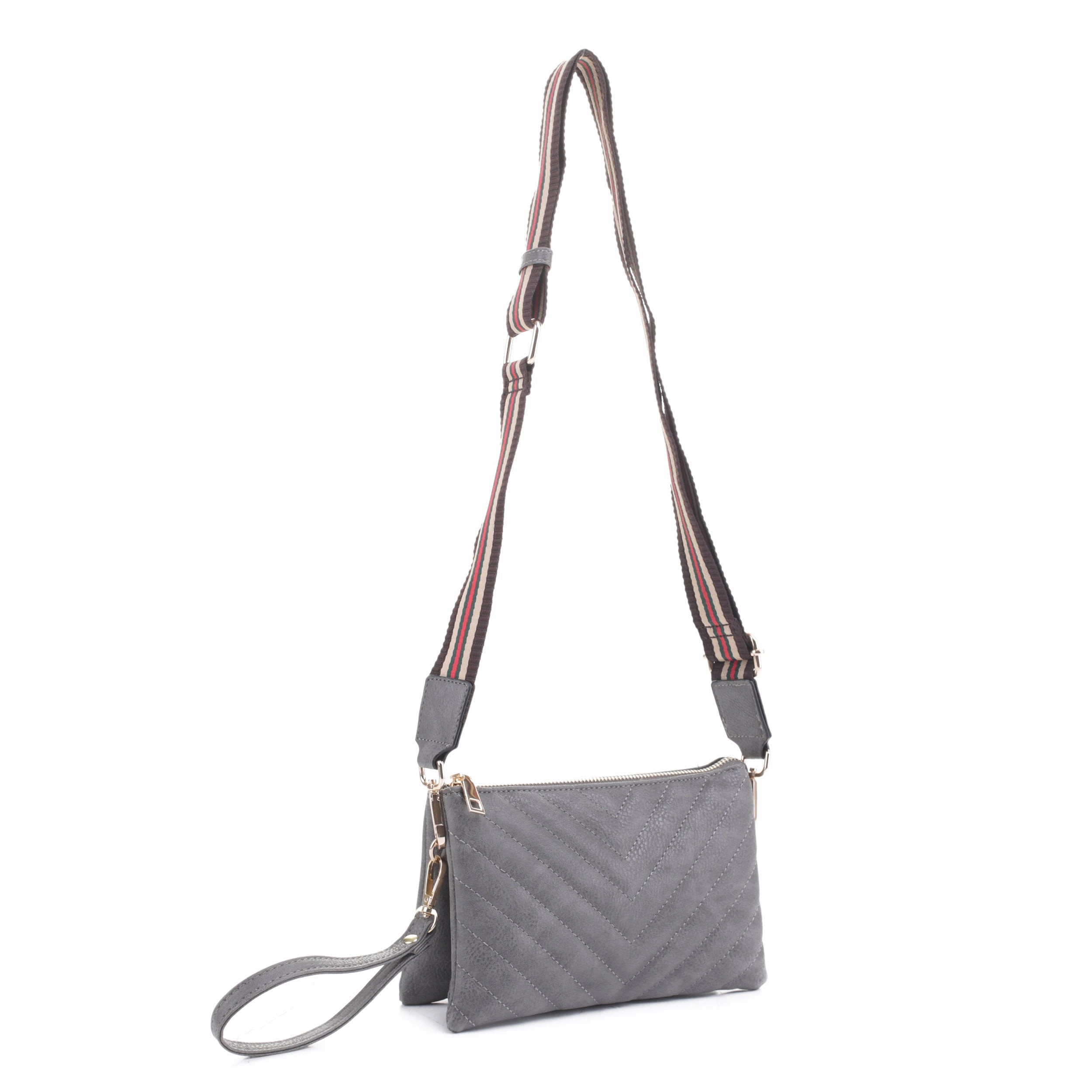 Callie Chevron Crossbody Urban Trend Daily Organizer