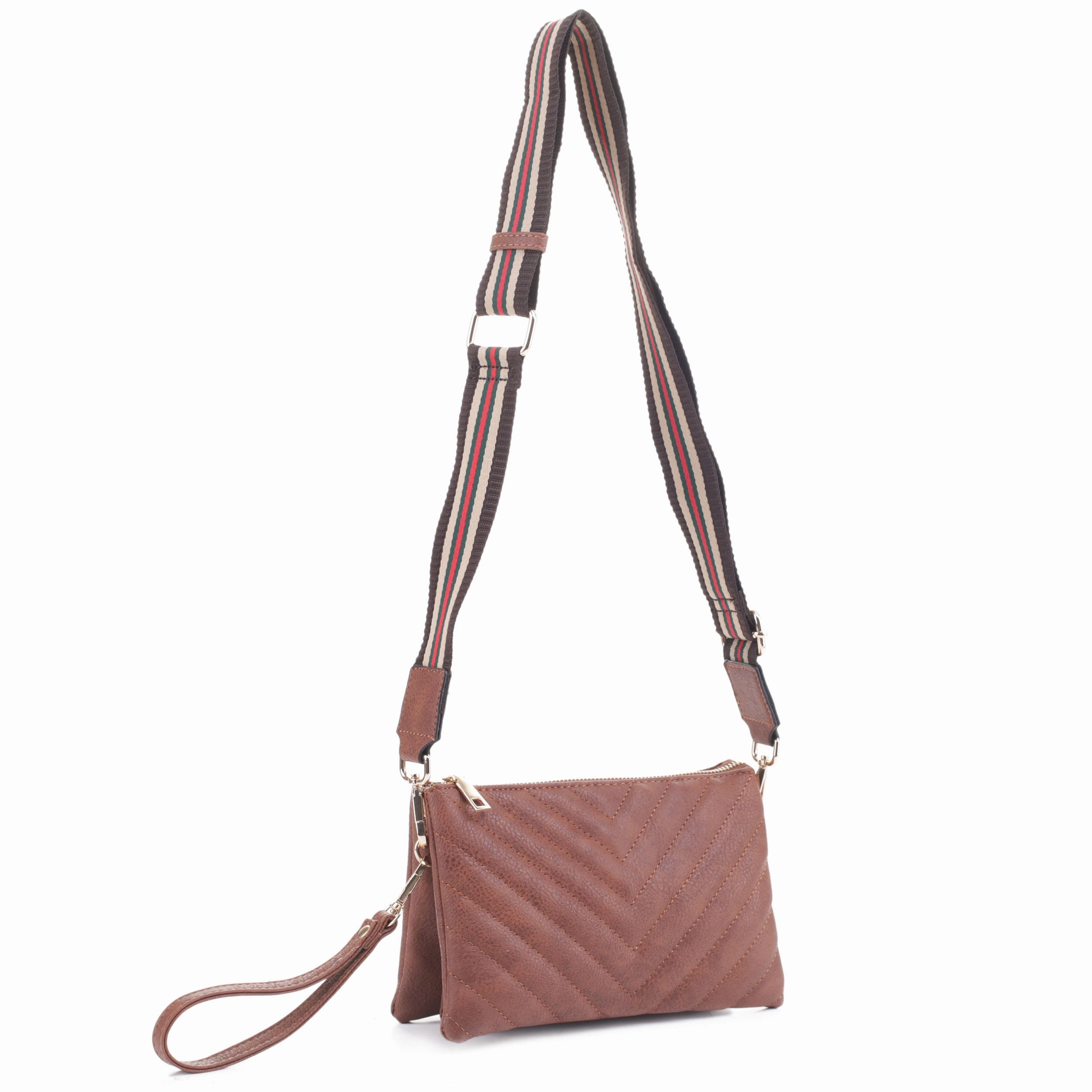Callie Chevron Crossbody Daily Travel