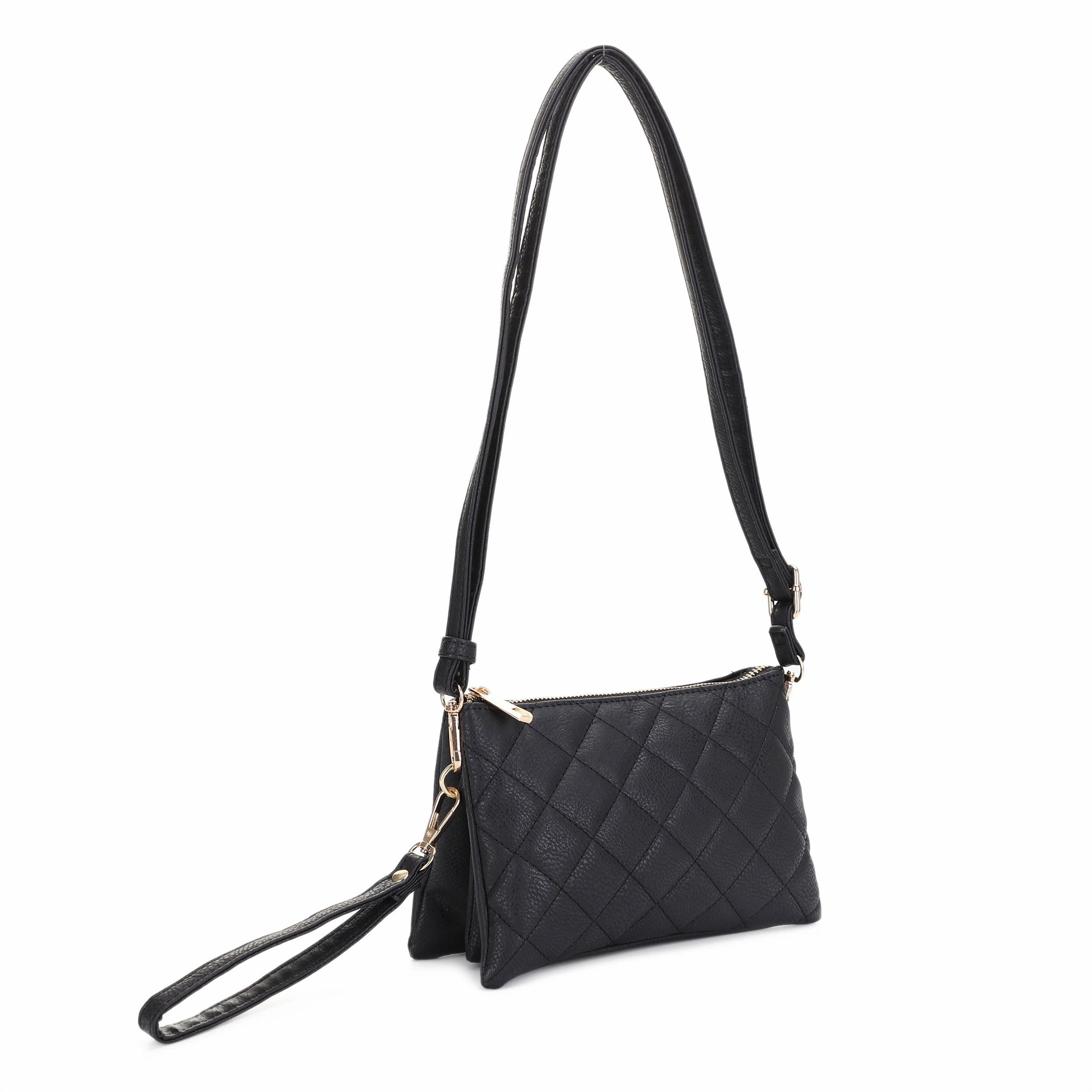 Elegant Durability Callie Diamond Quilted Crossbody