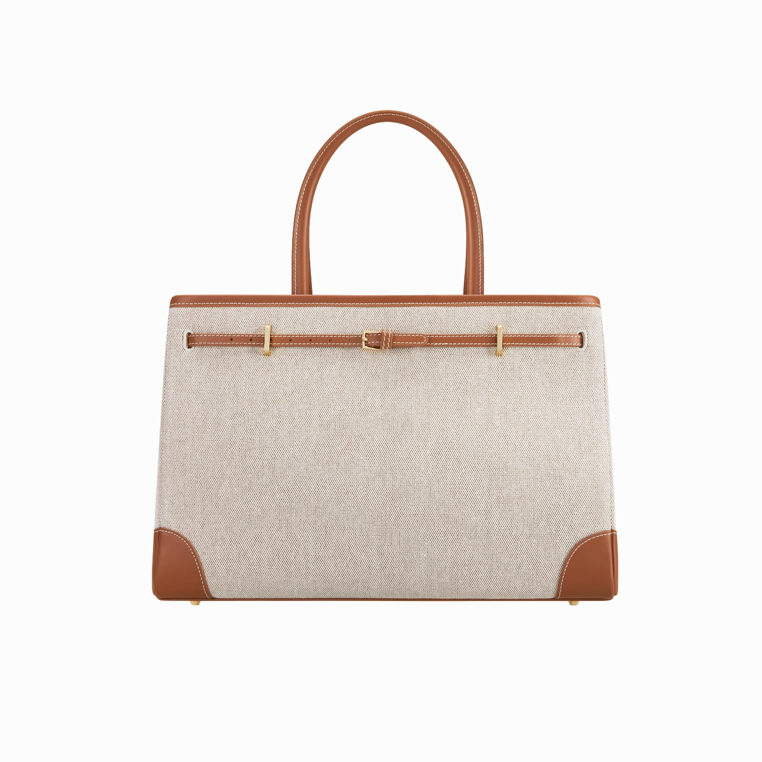 Caramel Canvas Book Tote Bag 33 (Final Sale) Durable Shopper