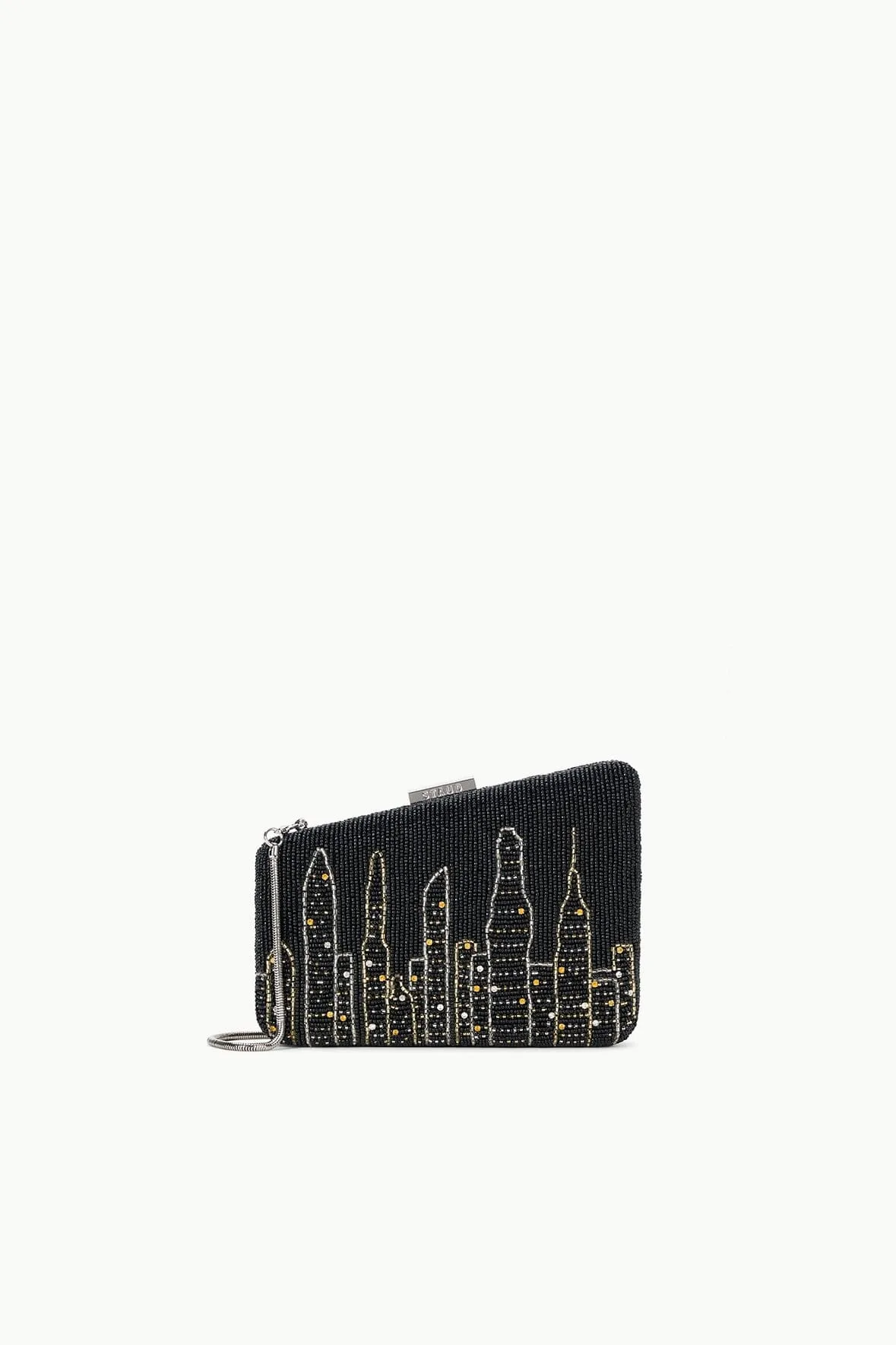 CARMELLA BEADED CLUTCH | NYC SKYLINE Functional Design Formal Fashion