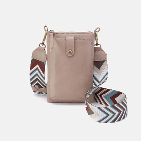 Cass Phone Crossbody in Pebbled Leather - Warm Adobe Perfect for pairing with both casual and formal attire Everyday Carry