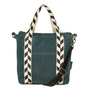 Office Spirit Kris: Deep Teal Waxed Canvas