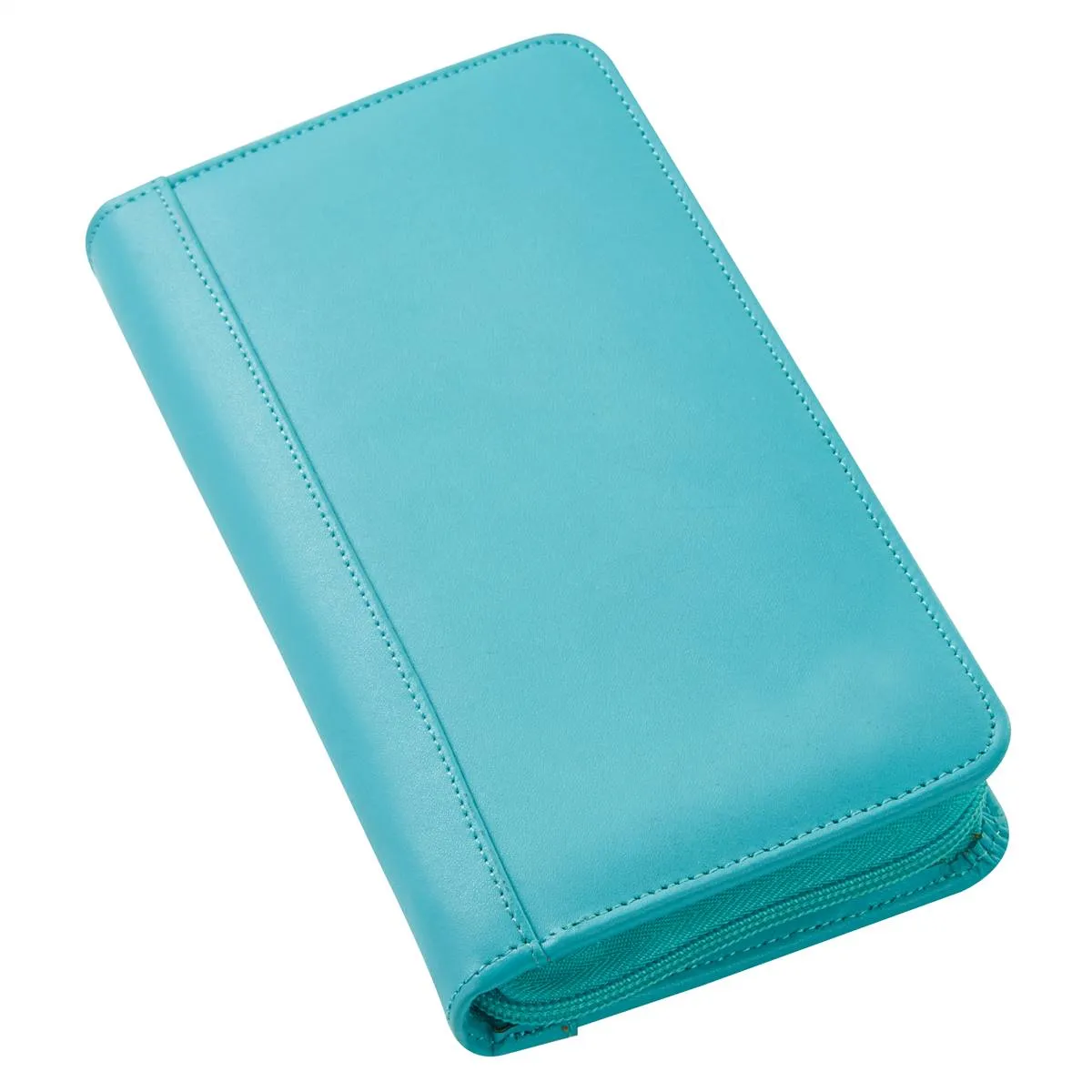 Leather Zip Travel and Passport Wallet Work Routine