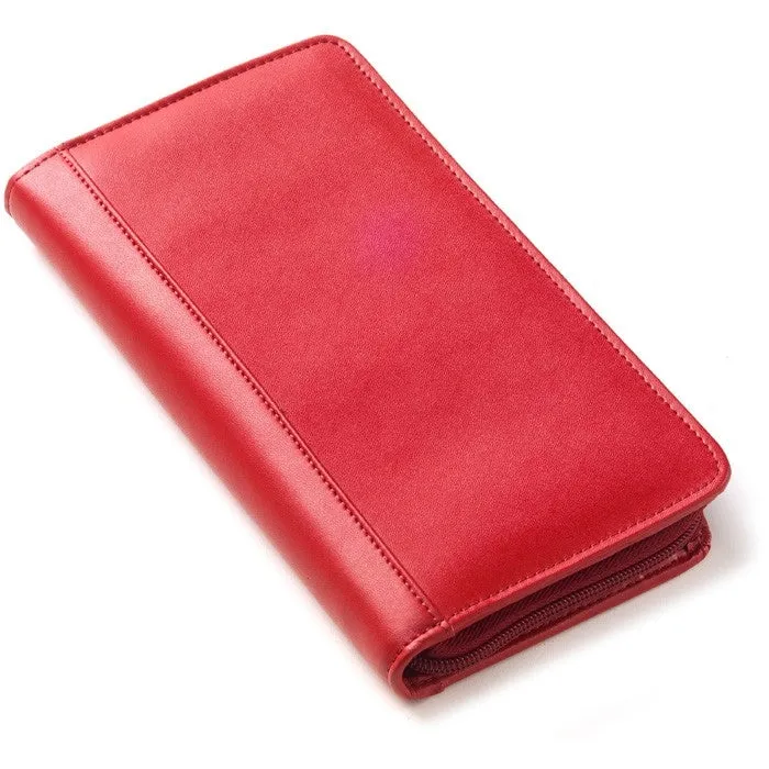 Leather Zip Travel and Passport Wallet Outdoor Gear Effortless Style