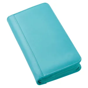 Leather Zip Travel and Passport Wallet Work Routine