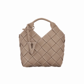 Lightweight Lifestyle Fashion Etoupe Woven Basket Bag
