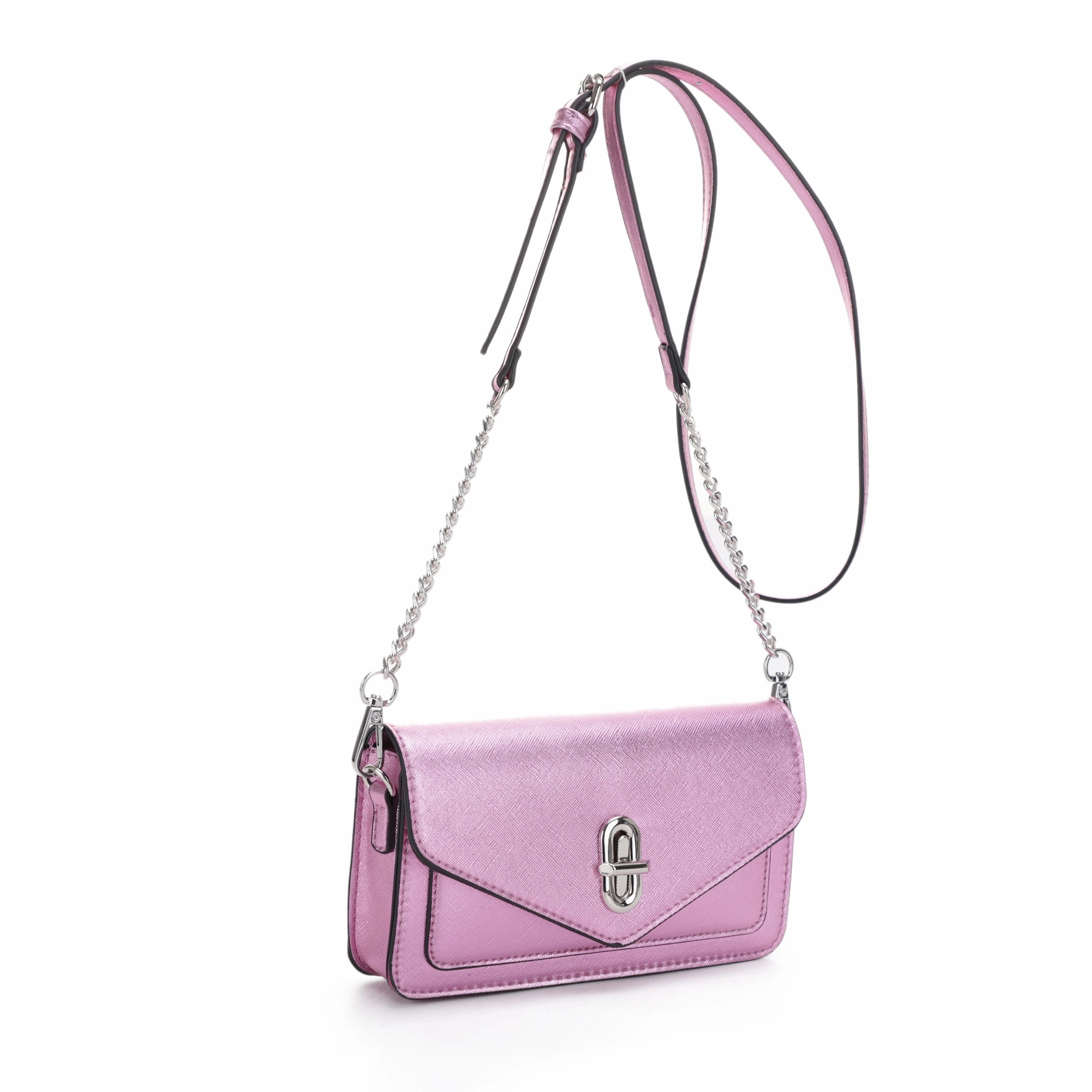 Catalina Metallic Crossbody Casual Outfit Compact Everyday