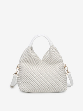 Cecily Vegan Woven Hobo Stylish Ensemble