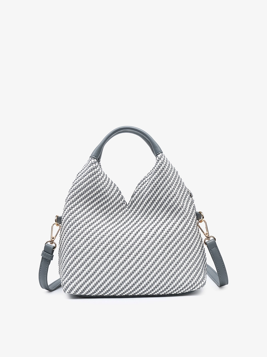 Cecily Vegan Woven Hobo Elegant Quality