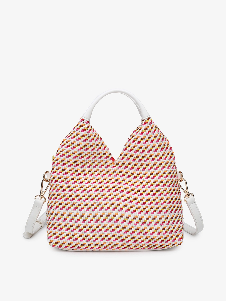 Artistic Touch Refined Taste Cecily Vegan Woven Hobo