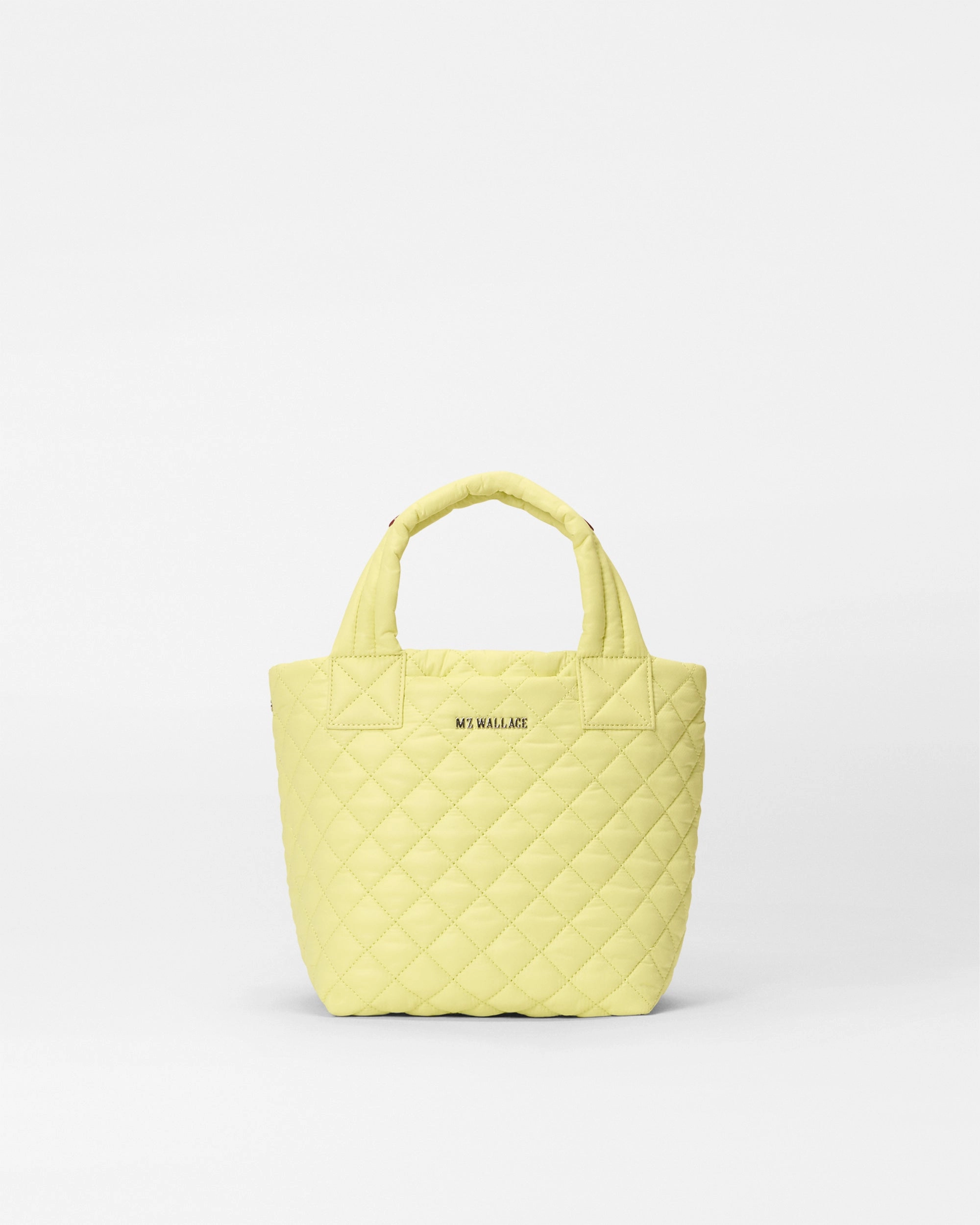 Timeless Design Soft Finish Celery Mini Metro Tote Deluxe
