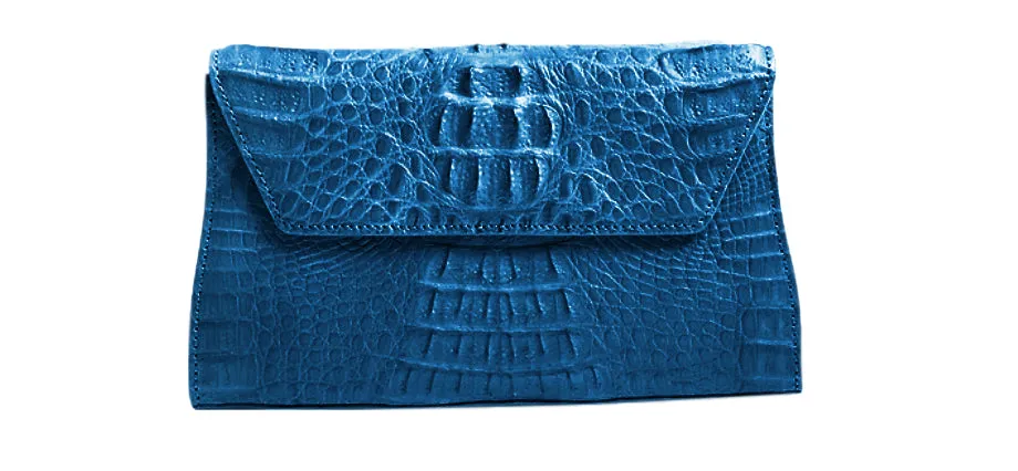 Celine Crocodile Clutch Urban Office