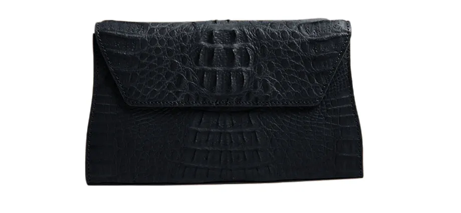 Chic Appeal Compact day purse Celine Crocodile Clutch