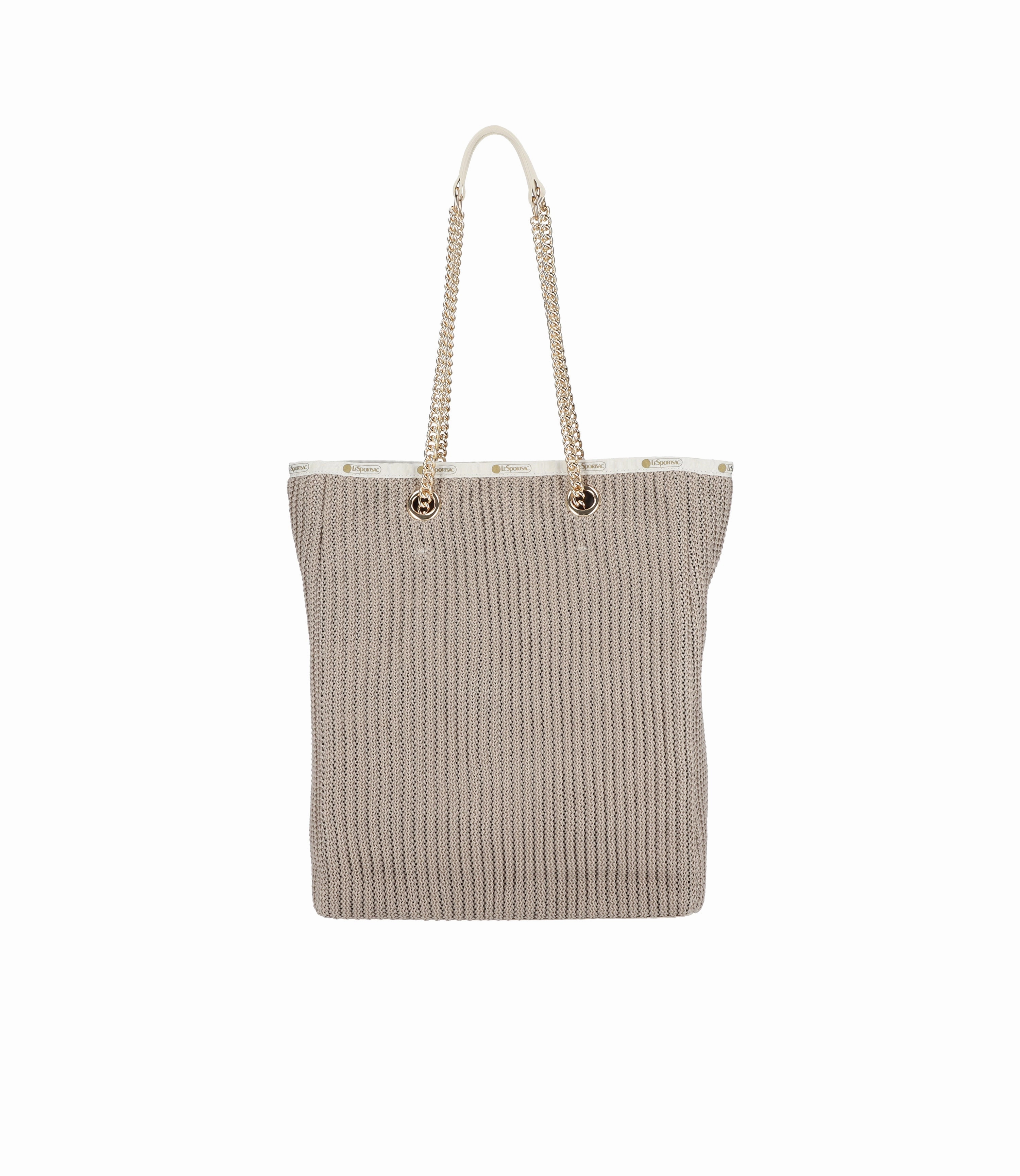 Picnic Bag Chain Crochet North/South Tote