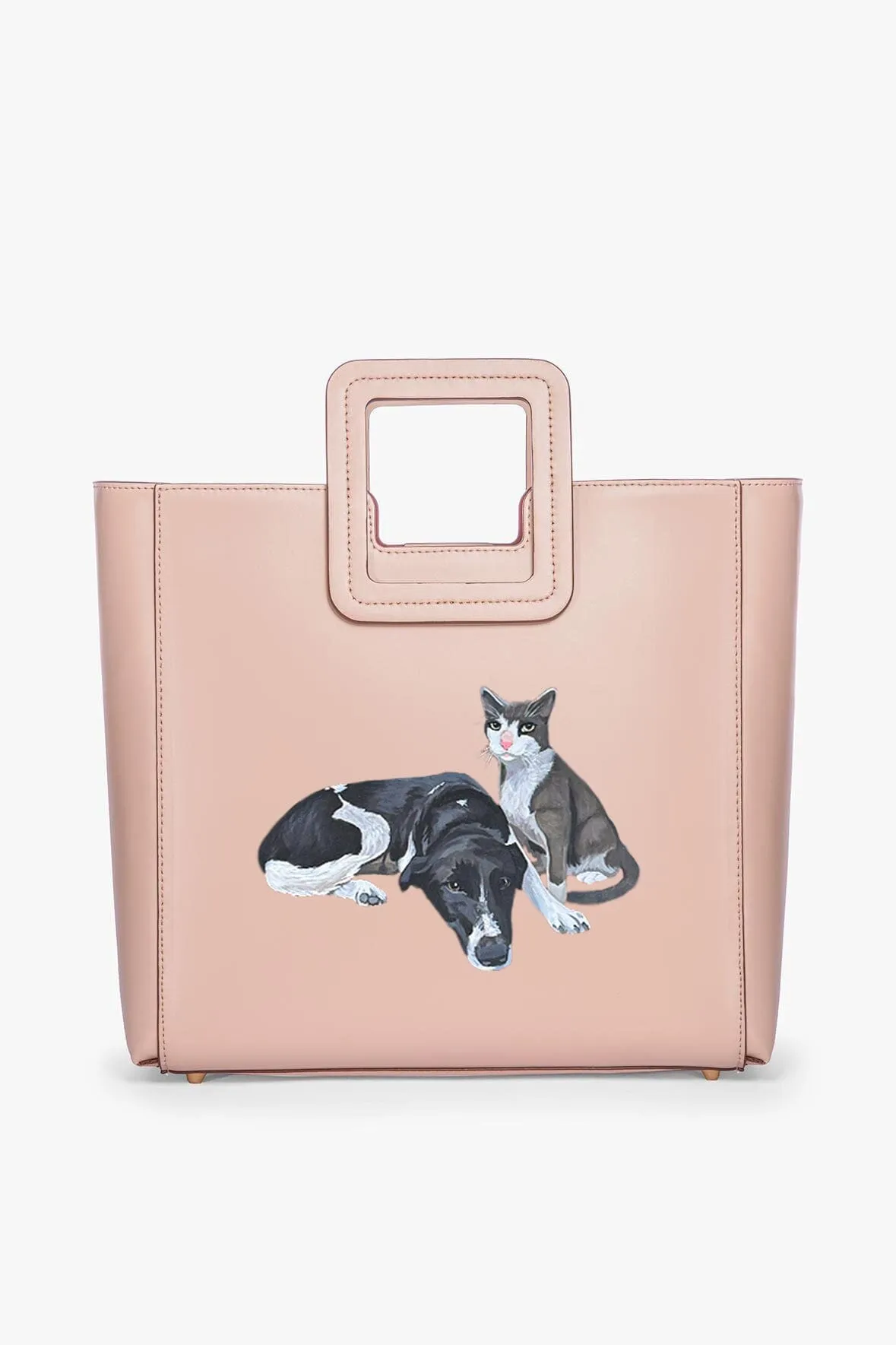 Fine Craft premium design CUSTOM SHIRLEY LEATHER BAG | BLUSH