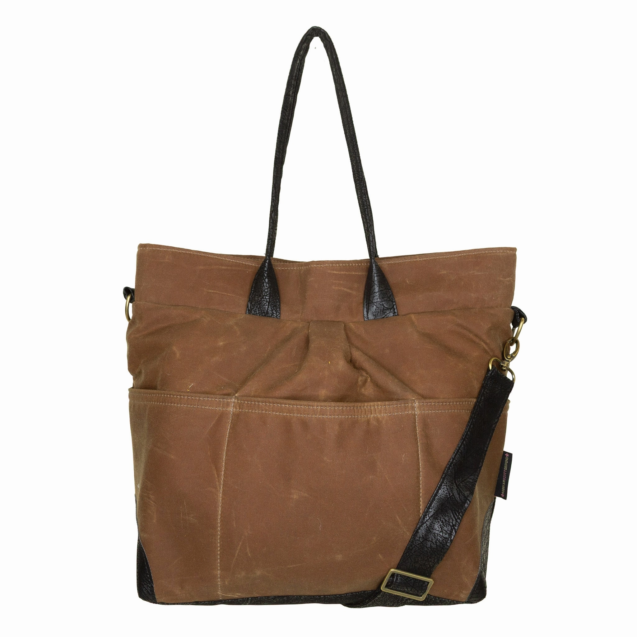 Perfect bag for keeping your hands free while staying organized Phoebe Premier: Nutmeg Waxed Canvas