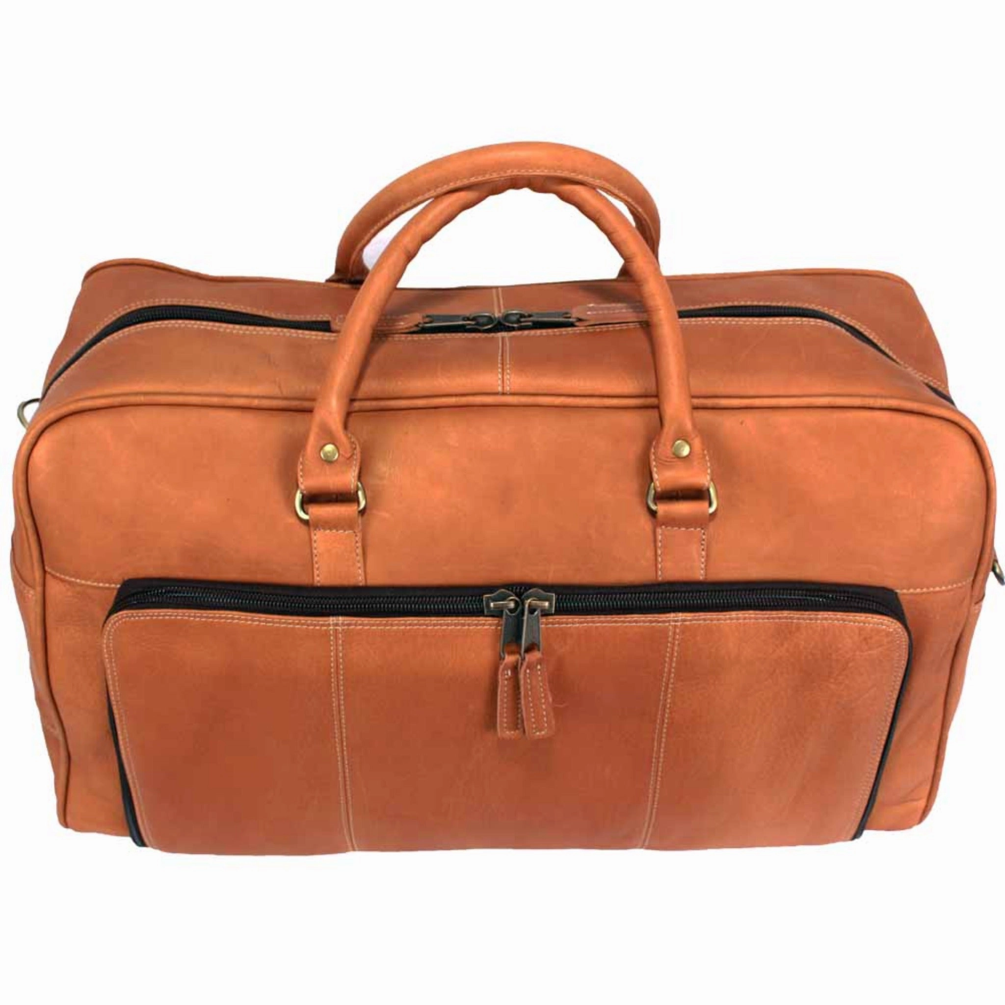 Portable Solution Stylish Function Las Vegas Leather Weekender Bag